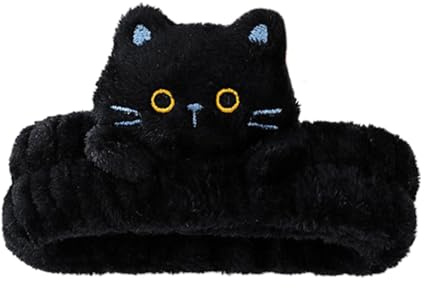 Bandeaux de spa pour chat, bandeau de spa pour laver le visage Bandeau de | Bandeau de soins de la peau en peluche, bandes de cheveux d'animaux pour fêt