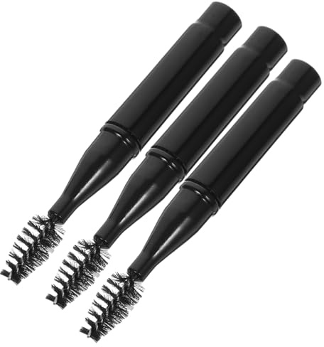 3 Pezzi Sopracciglia e Spazzola per Mascara e Pettine per Design e Portatile per Viaggi