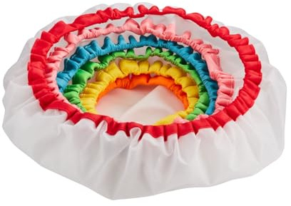 Lakeland Reusable Bowl Covers – Pack of 6 Anti-mould, microwave and dishwasher safe for storing and reheating food