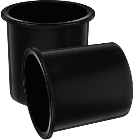 SOLUSTRE Portaoggetti per Bicchieri da Incasso in Plastica, 2 Pezzi Diametro 10,2 CM, Adatto per Divani e Rimorchi, Resistente alla Corrosione