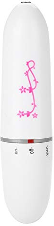 Pongnas Elektrisches Augenmassagegerät mit Schwarzem Gallenstein, Mikrovibration, Anti-Falten- und Augenring-Reduzierer, Schwellungslinderung, Pflegegerät für zu Hause (WHITE)