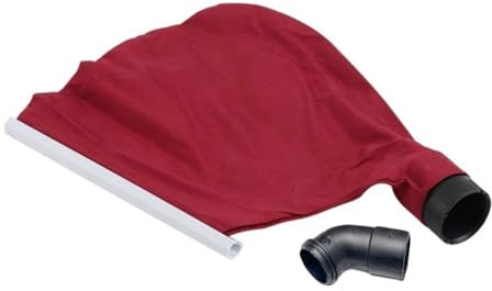 Lot de 2 sacs à poussière pour ponceuse à bande 9403 9401, kit de housse antistatique, avec tuyau coudé, tissu et pièces de rechange en plastique, 26 x 20 x 3,6 cm