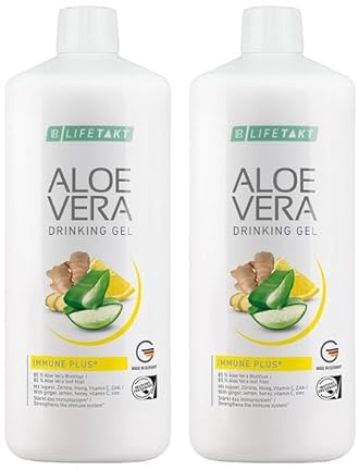 Aloe Vera Drinking Gel Immune Plus 2er Set Nahrungsergänzungsmittel