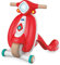 Clementoni Baby Primo Scooter, Moto Bambini Spingibile 10+ Mesi, Gioco Prima Infanzia Made in Italy, Linea Play for Future, Supporta nei Primi Passi e nello Sviluppo Psicomotorio, 17403