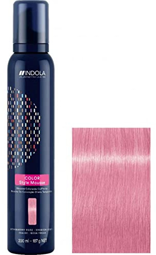 INDOLA color style mousse Erdbeer-Rose´, Aloe, 200ml