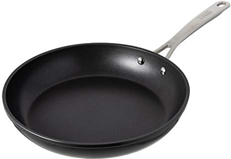 KUHN RIKON Easy Pro Bratpfanne beschichtet, Aluminium, Induktion, 28 cm, Schwarz