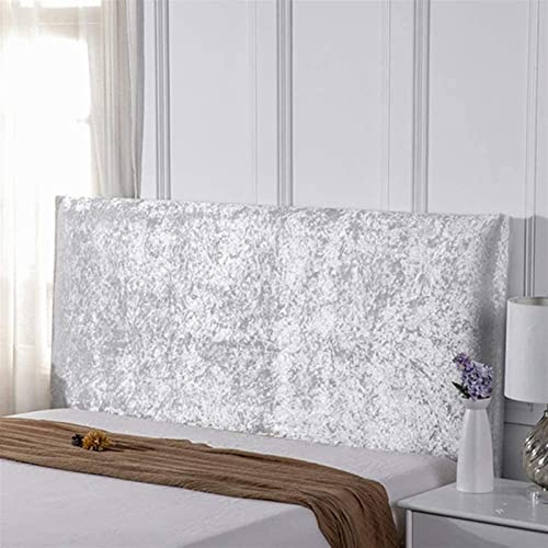 uyeoco Bett Kopfteil Hussen Stretch Bett Kopfteil Abdeckung Boxspringbett Bettkopfteil Bezug Staubdicht Kopfteilbezug Schlafzimmer Dekor (Color : A, Size : 180CM)