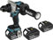 Makita DDF486RT3J Akku-Bohrschrauber 18V / 5,0 Ah, 3 Akkus + Ladegerät im MAKPAC Petrol/Schwarz
