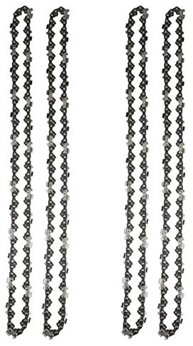 liovitor 4 Pcs 16 Pouce 57 Liens D'entraînement Tronçonneuse De Scie À Chaîne De Scie À Chaîne Lame De Bois De Coupe De Tronçonneuse Pièces De Tr