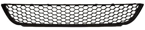 Waben Stoßstangen Einsatz Gitter Front Sport Grill Schwarz Glanz für VW Golf 6