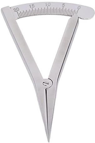 Bussola in pelle, calibro di marcatura, pressa per bordi del calibro di marcatura regolabile, strumento artigianale in pelle, per la lavorazione (Calibro di marcatura autobloccante)