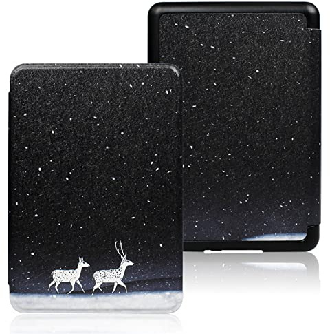 GUKSRASO Hülle für 7 Kindle Paperwhite 12. Gen 2024 Release/Kindle Colorsoft Signature Edition 2024 Release Handschlaufen-Design, Cover Für Kindle Paperwhite Signature 12. (2024 Release)