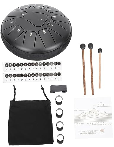 OFFIGAM Zungentrommeln Percussion Instrument Tragbar Für Musikliebhaber Aus Hochwertigem Material