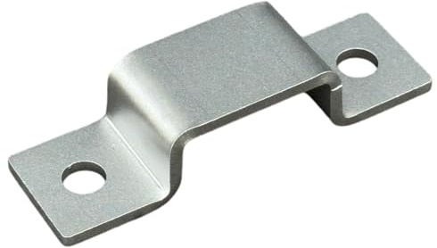 4 mm Dicke Edelstahl Vierkant Quadratrohrschelle Befestigungsschelle (A: 40 x B: 17,5 x C: 80 mm)
