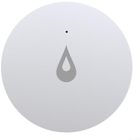 HEBEOT Für ZigBee Wasserleck-Sensor, Echtzeit-Alarme lange Akkulaufzeit, fortschrittliche Erkennungstechnologie für Zuhause, Hotel, Büro, Wohnung, Hochwasserschutz