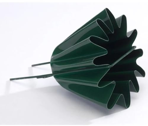 Memorial Grave Henley Star Vase Green pack of 2