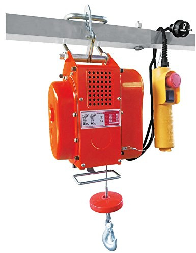 Paranco a fune Crossfer HXS600D Verricello a fune con puleggia di ritorno Capacità di sollevamento 300 / 600 KG altezza di sollevamento 18 / 9 m 230V