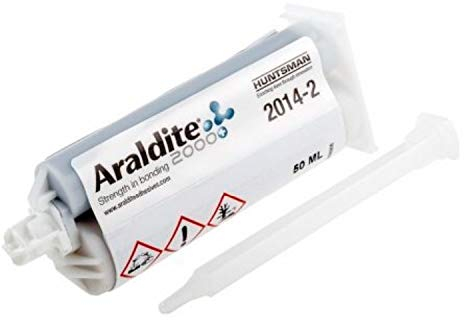 ARALDITE 2014-2 - Colle Epoxy Bi-composants HAUTE TEMPERATURE - ARALDITE (50 ML)