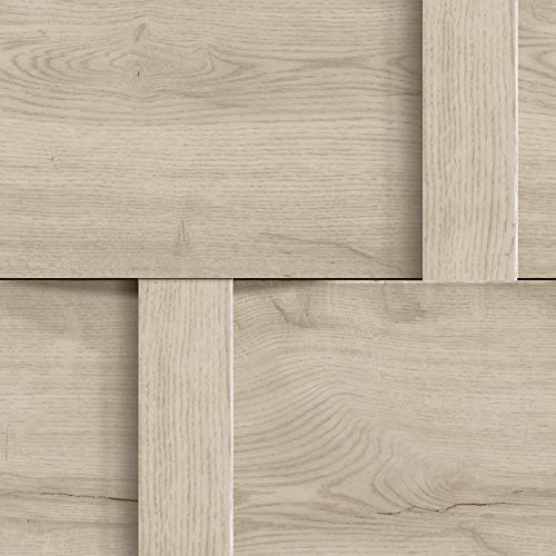 YöL Beige Wood Panel Effect Wallpaper Paste The Paper