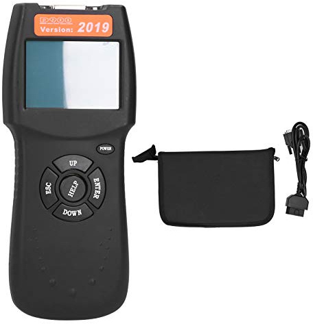 Tbest Escáner OBD2 Escáner de diagnóstico automotriz, Detector de fallas OBDII de automóvil Profesional Escáner EOBD Can Equipo Lector de código de automóvil D900 Universal