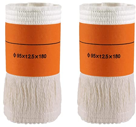 YYSM Docht für Petroleumofen für Innenräume, Ersatzdocht für Petroleum Heizung, Effizienter Dochte für Camping Heizung Kochen Petroleum, 9.8 x7.1 Zoll, 2 Stücke (Size : 2xDocht)