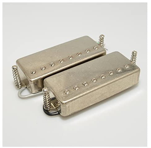 Humbucker Handgefertigte 8 -String -Humbucker E -Gitarren -Pickup Silber Cover Pickup Doppelspule