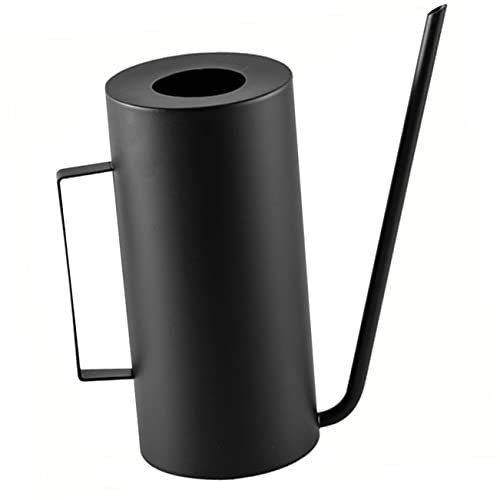 Mipcase 1pc Capacity Stainless Steel Watering Can Spray Pot for Indoor and Outdoor Plants for Garden and Home Use Design