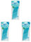 TePe Angle Interdentalbürste Blau (ISO Größe 3: 0,6 mm) / Kontrollierte Reinigung der Zahnzwischenräume auch an schwer zugänglichen Stellen / 1 x 6 Angle Interdentalbürsten (Packung mit 3)