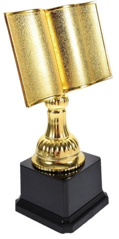 Gogogmee Trophäenpreis Aus Kunststoff Filigrane Preistrophäe Kleine Trophäen Für Lesewettbewerbe Multifunktionale Trophäe Dekoration Für Zuhause Und Bibliotheken