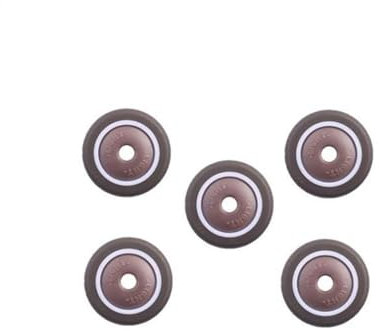 5 Stück Rollen Spot 1,5 Zoll Tpe Einzelrad Durchmesser 38x17mm Weichgummi Mit Lager Stumm Haushaltsrollenstück