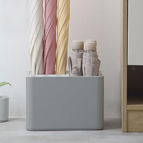 Generisch Regenschirmständer Weiss Schmal Schirmständer Weiß Holz Schmaler Schirmständer Weiß,grey