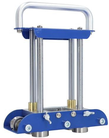 Rouleau de Pliage en Métal, 3 Stations, Cintreuse D'angle pour Plaque D'acier et D'aluminium, Outil de Pliage de 0 à 90 Degrés avec Cisailles, Rouleau en V pour Serrage Ferme,
