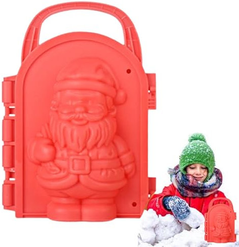 syayw Schneespielzeug, Schneeballmacher - Winter Schneespielzeug Weihnachten Schneeskulptur Formen | Cartoon Schneeburg Formen, Winter Schnee Fort Maker Spielzeug für Kinder im Freien