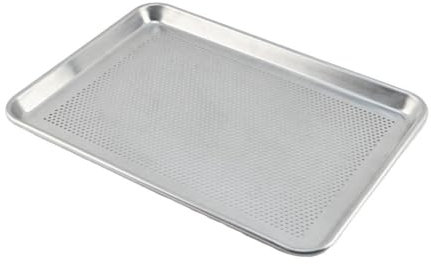 predolo Teglia da Forno in lamiera Forata in Alluminio Facile da Pulire, teglie, Forno per Pizza, teglia da Forno per Pasticceria Domestica per Feste, 60x40 cm