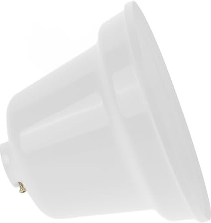 Zerodeko Deckenventilator Baldachin Abdeckung Pvc Kunststoff Bruchfest Weiß Für Wohnzimmer Und Café