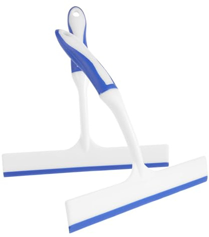 WEKADRIN 2 Pezzi Pulivetri per Auto in Pp e Silicone, Strumento Tipo T per Pulizia Efficiente del Parabrezza e Specchietto Retrovisore, Delicato Sulle Superfici di Vetro