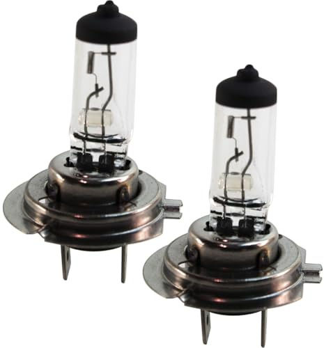 DAIEORMISNGJ Set Of 2 Pieces Vehicle Bulb Bulbs HI Or Low Beam H7 Halogen Type Replacement For OEM