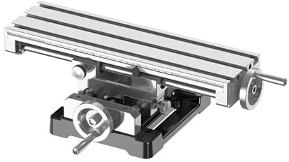 Mesa transversal multifuncional con corredera, mesa de fresado, fresadora placa arrastre, taladro banco precisión Para taladro de banco(Set3)