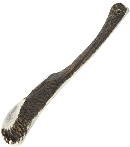 Dehner Best Nature - Snack per cani di alta qualità, inodore, 100% narürig, snack da masticare per cani, corna di cervo rosso, taglia M