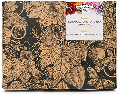 Blühende Schönheiten für den Schatten (Bio) - Samen-Geschenkset mit 5 mehrjährigen Blühpflanzen für den Garten