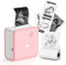 Phomemo Mini Drucker für Smartphone, M02 Pro 300 DPI Tragbarer Thermodrucker Bluetooth Sticker Drucker Taschendrucker, Geeignet für Studiennotizen, DIY-Aufkleber, Geschenke, Etiketten - Rosa
