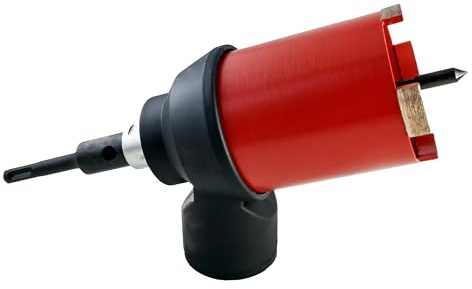 Avellanador de diamante con aspiración | 68 y 82 mm (Set 2: 82 mm de diámetro – Profundidad de perforación: 90 mm)