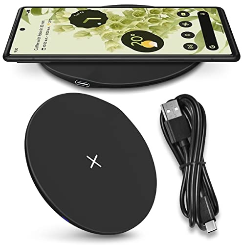 Wireless QI Charger 15W kompatibel mit Google Pixel 10 10a 9a 9 8a 8 7a 7 6 5 4 3 Pro/Pro XL/Fold Induktives Ladegerät Kabellose Ladestation