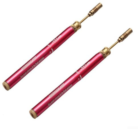 HEBEOT Penna a gas butano ricaricabile senza fili, torcia per saldatura, portatile, strumento di saldatura a gas, 195 mm (2 pezzi)