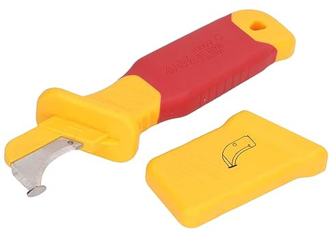 NDNCZDHC Kabelabisolierer, 1000 V, hochspannungsbeständiges Isoliermesser, antimagnetisches Elektrikermesser für die Installation von Messgeräten (KN005)