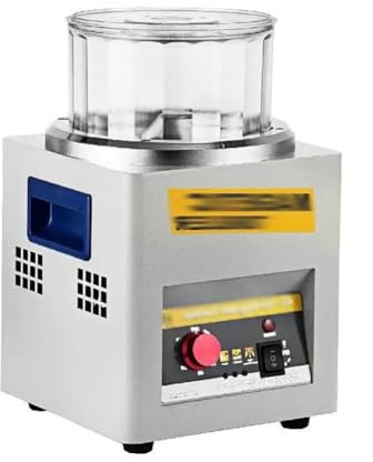 LYDBMYT Lucidatrice per Gioielli, Rotazione ad Alta velocità a 2000 Giri/min, lucidatrice a Tamburo Magnetico, Pannello, Prese d'Aria Multiple, per la molatura di Gioielli