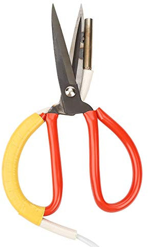 Temperature Scale Pratical Scissor, Electric Heating Tailor Scissors, Heated Scissors Scissor Cutting Machine for Fabric