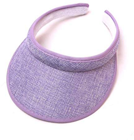 LAIYUTING Polychrome Sun Visors for Women Men, Wicking UV Protection Sport Cap, Long Adjustable, Hat for Golf Cycling Fishing Tennis Running Jogging