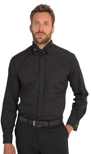 JP 1880, Uomo, Taglie Grandi, Smoking, Smoking, Business, con Gemelli Eleganti, Fino a 8XL, Nero, XXXXL