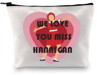 We Love You Miss Hannigan Anniie Musical Makeup Bag Broadway Theater Lover Gift Anniee Cosmetic Bag (WE Love You 3uk)